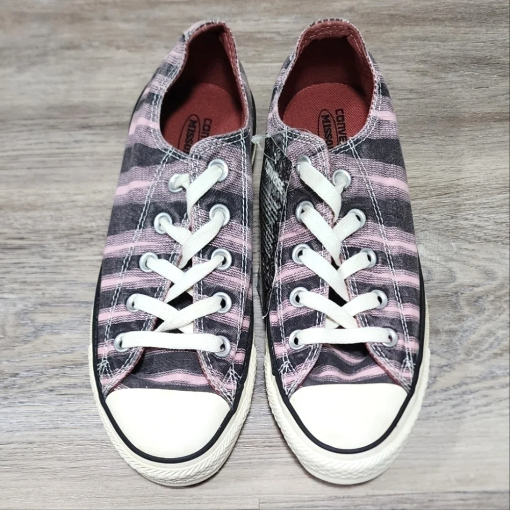 Converse Missoni x Chuck Taylor All Star Low Top Sneakers Size 5.5 -New With Tag - Picture 7 of 11
